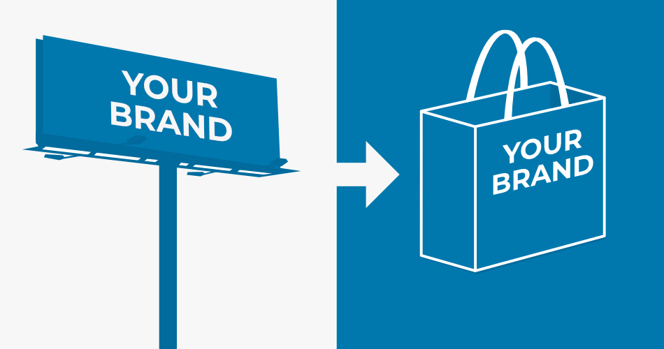 Banner into Bags, Home Billboard