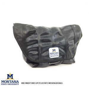 Upcycled Innertube Messenger Bag