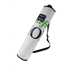 Honest Tea and Natural Grocers-upcycled-banner-into-yoga-bag