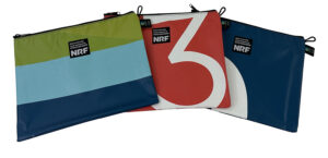 upcycled, recycled, banner, billboard, bag, tote, messenger, backpack, made in USA, upcycled banner bag, billboard, sewn in USA banner bag, recycled banner, tote, laptop, backpack, pouch