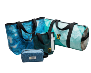 National Geographic: The Billboard Upcycle Bags