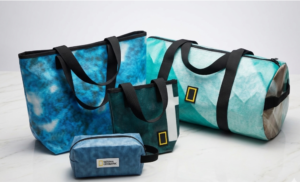 National Geographic upcycling bags from their old billboards