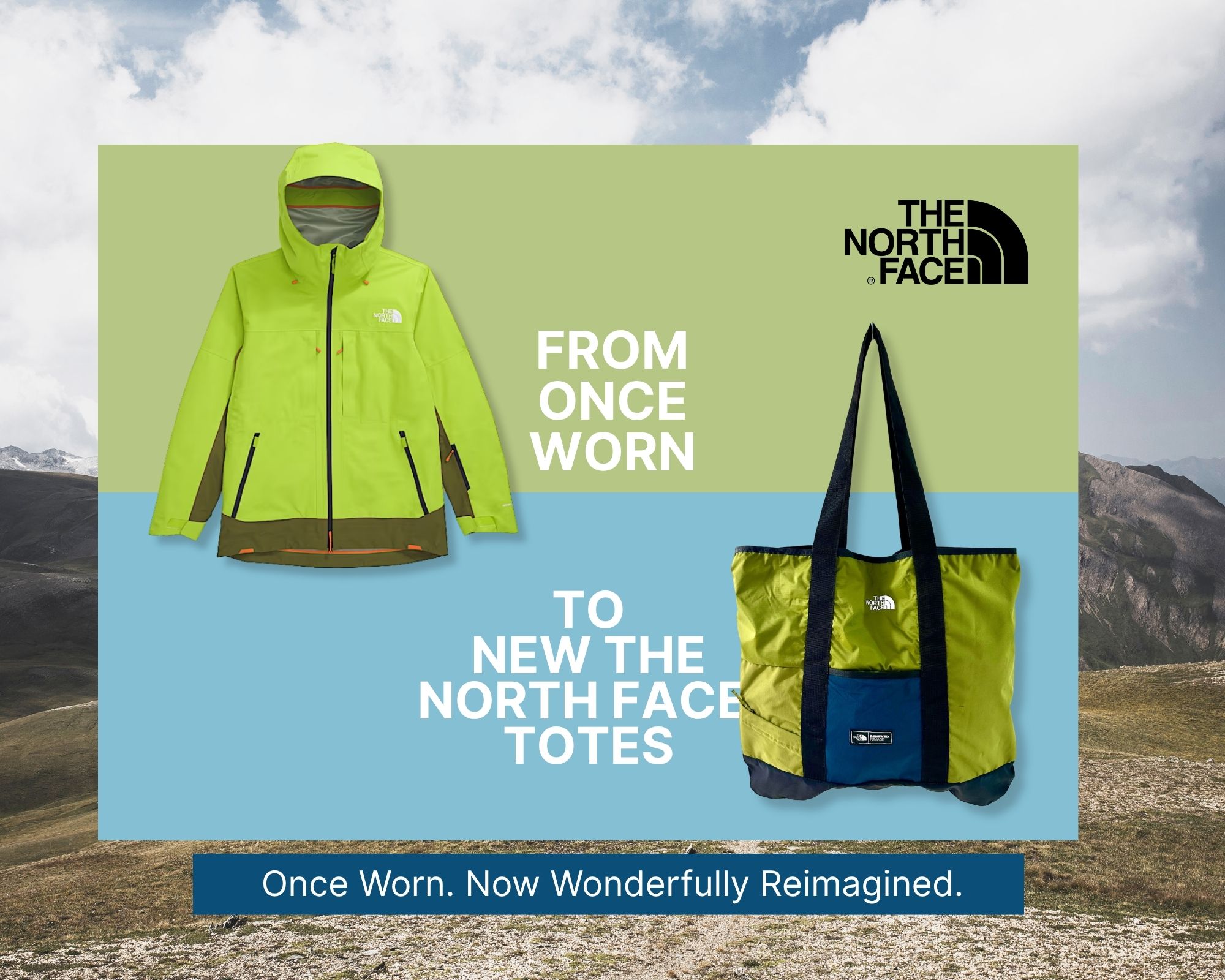 Ecologic Designs team deconstructing a North Face REMADE jacket for upcycling.