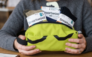 Smartwool Upcycled Travel pouch